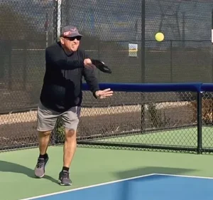 Pickleball volley